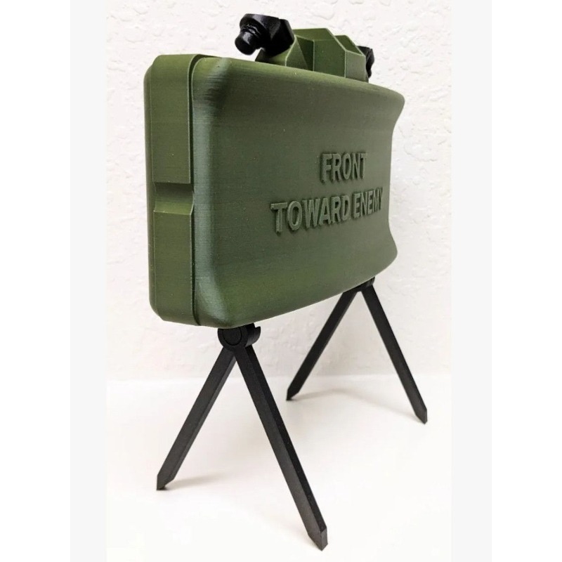 Cosplay Prop Kit - 3Dプリント製M18A1ブロードソードミリタリーモデルキット；軍事愛好家のためのコレクターズアイテム；コスプレ小道具；非機能的