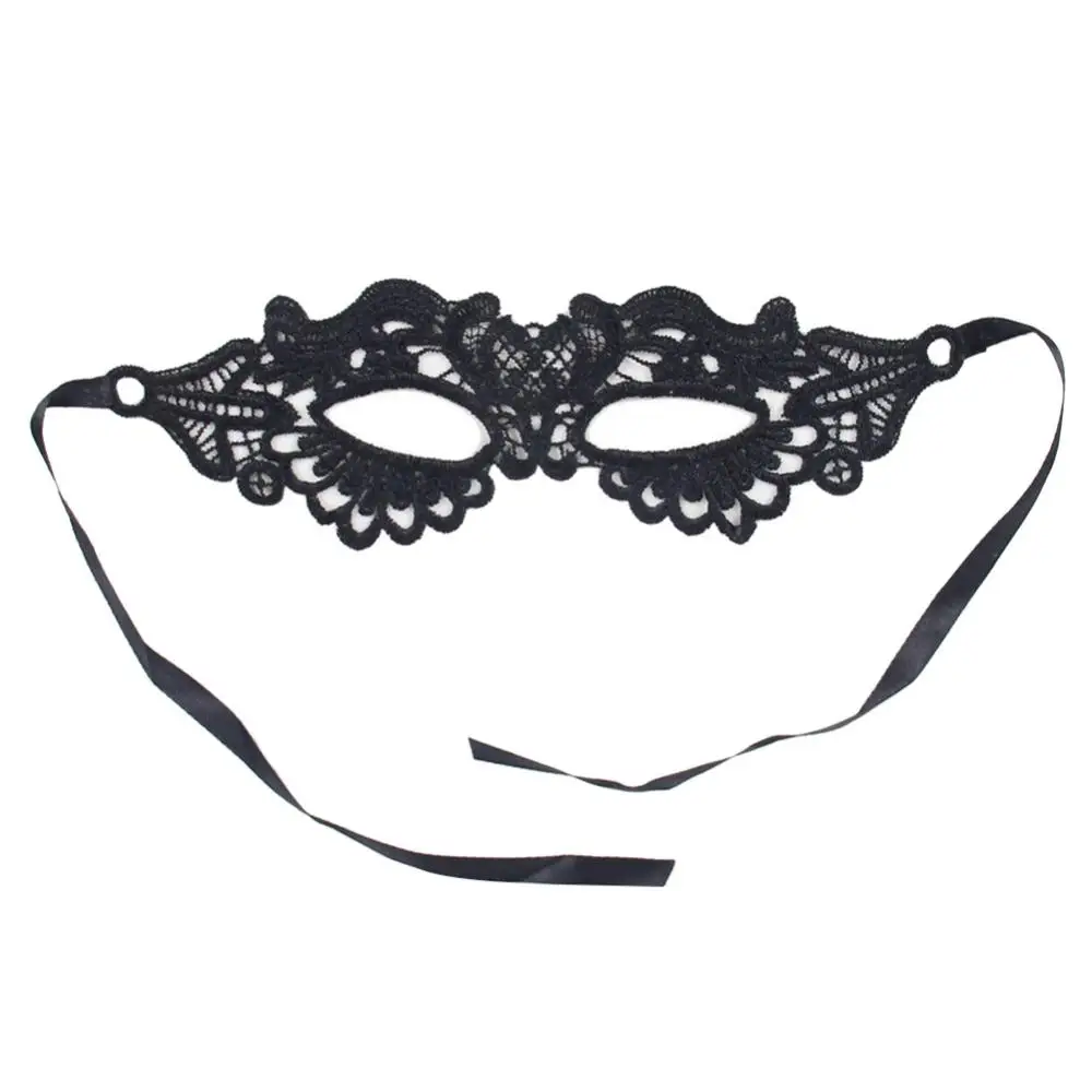 Cosplay Prop Kit - 女性のための透かし彫りのレースのフェイスマスク,黒,セクシー,プリンセスパーティー,コスプレプロム,コスチューム,ナイトクラブ,クイーン,ハーフフェイス,アイマスク