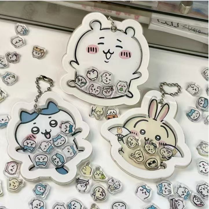 Cosplay Prop Diy - JiiKawa アクリルキーホルダーかわいいバックパックチャーム漫画装飾 DIY シェイク楽しいギフト誕生日ギフトクリスマスギフト