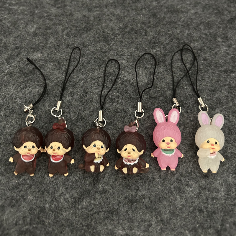 Cosplay Prop Bag - 1/6 個 Monqiqi キーホルダーペンダント人形デスクトップバックパックペンダント人形飾りクリエイティブギフト