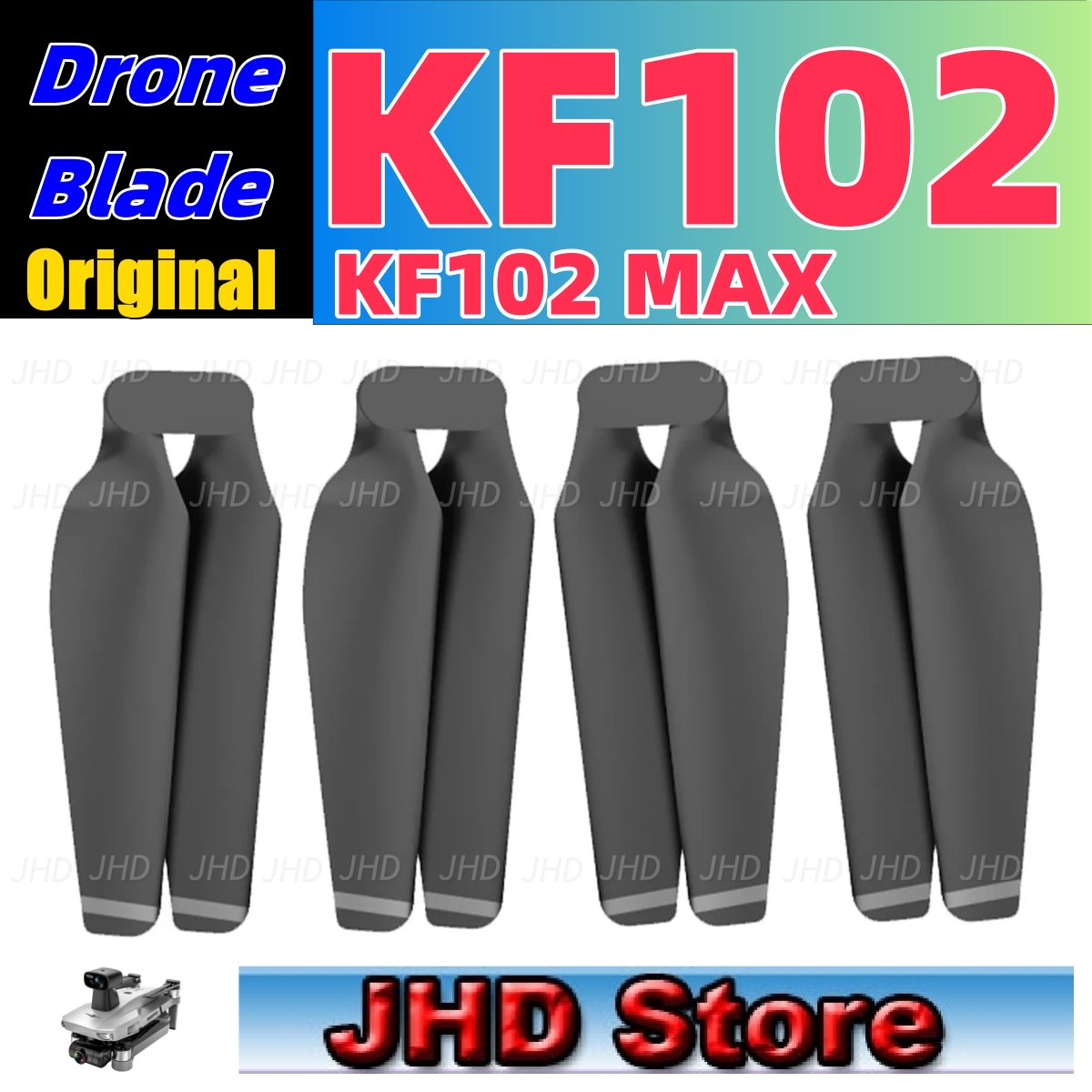 Ekko Cosplay Prop - JHDドローン用プロペラ,プロペラアクセサリー,スペアパーツ,オリジナルブレード,卸売,kf102 pro max