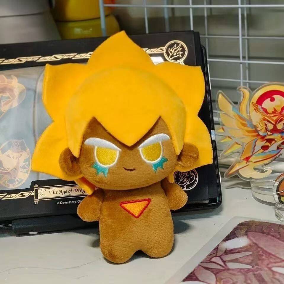 Cosplay Plushie Prop - 10 センチメートルクッキーランキングダムぬいぐるみアニメゴールデンチーズクッキーフィギュアコスプレぬいぐるみおもちゃペンダント誕生日クリスマスギフト