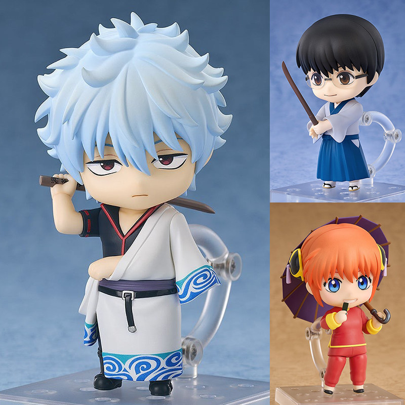 Good Smile Company Nendoroid - グッドスマイルねんどろいど 2420 坂田銀時銀魂交換可能な顔可動アニメフィギュアコレクタブルモデルアニメファンへのギフト