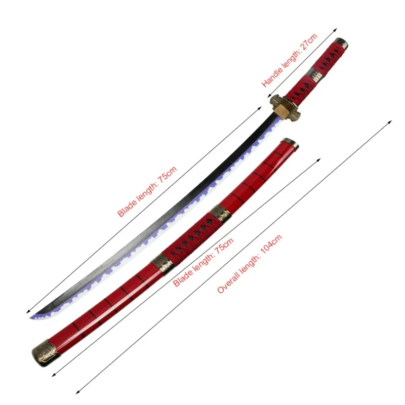 2026 ロロノア・ゾロ 刀 アニメ刀 104cm / 41 - Cosplay Prop Katana のレビューと価格