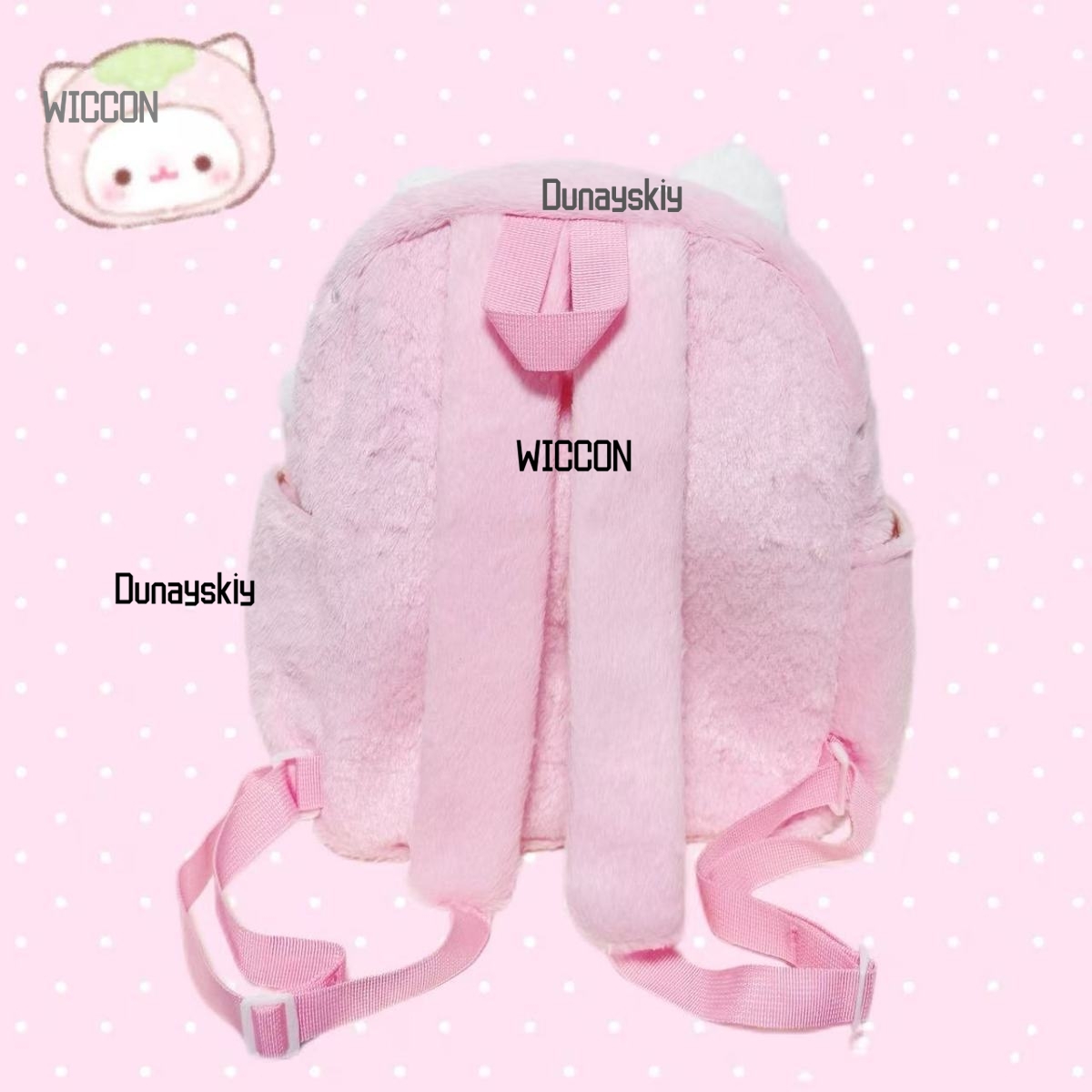 Jirai Kei ロリータ ウサギ耳 ストロベリー エンジ - Cosplay Prop Bag のレビューと価格