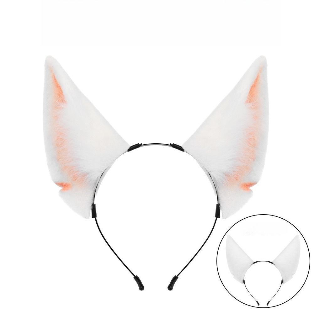 テールケモノミフェイクファーフォックス耳ヘッドバンド曲げられ - Cosplay Prop Kit のレビューと価格