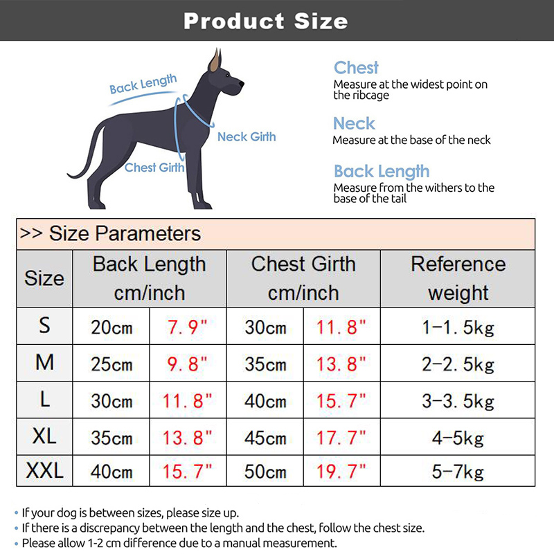 デニムドッグドレス,チェストストラップ付き,小型,中型,子犬 - D Ring Strap のレビューと価格