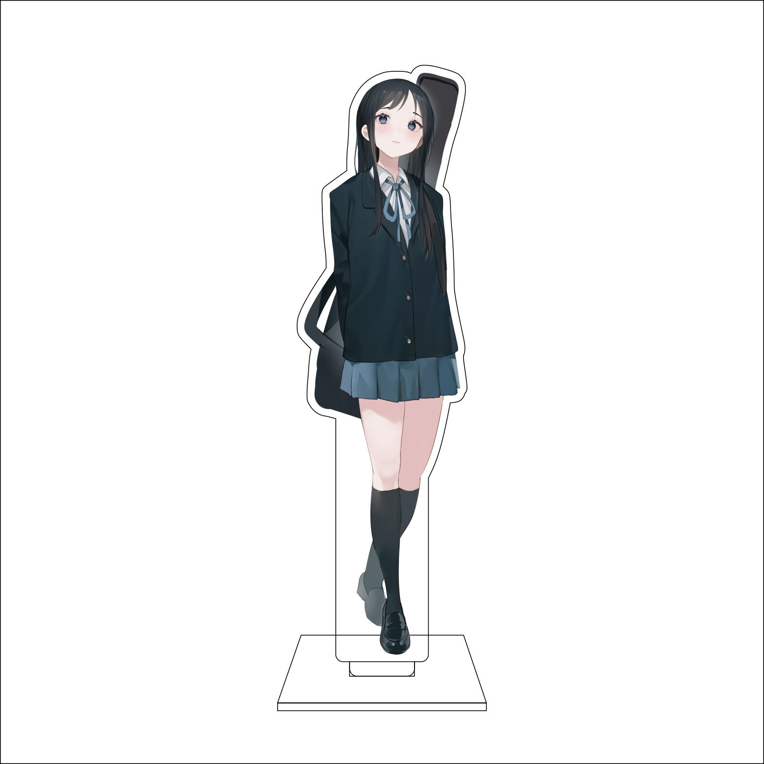 16 センチメートルアニメけいおん！コスプレアクリルフィギュ - Anime Cosplay Prop のレビューと価格