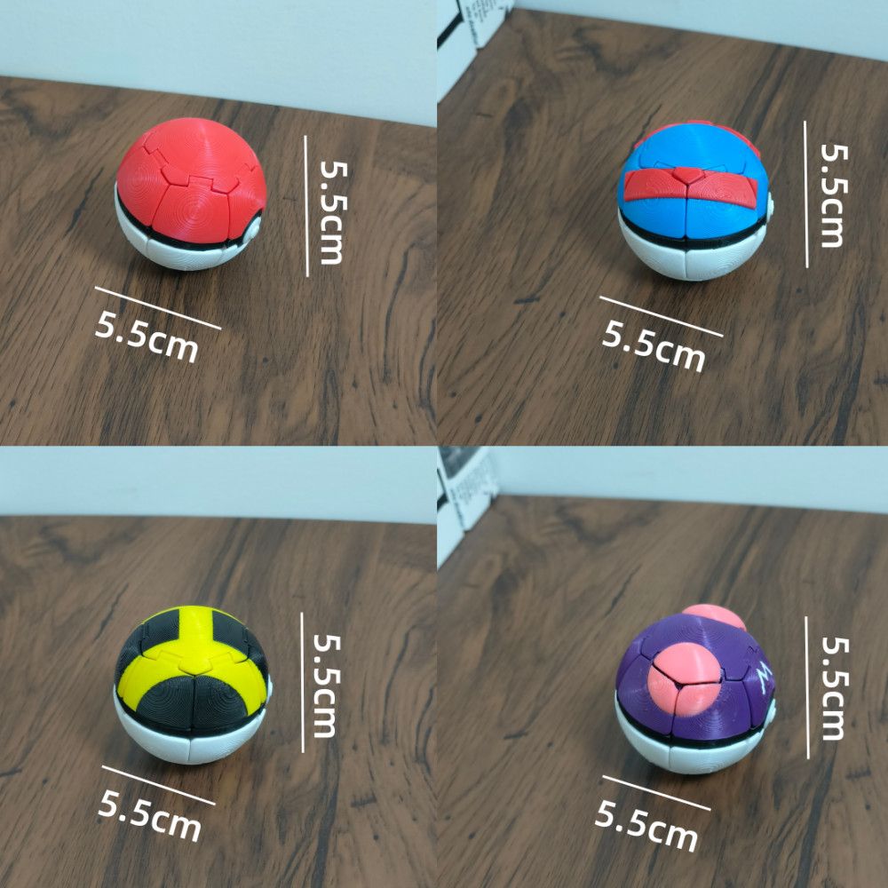 新しい3Dポケモン変形ポップボールプレス自動リバウンドポケボ - Pokeball Cosplay Prop のレビューと価格