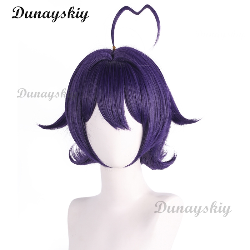 魔法少女ヒラギ・ウテナのコスプレウィッグ紫ショートヘアマギア - Cosplay Prop Diy のレビューと価格