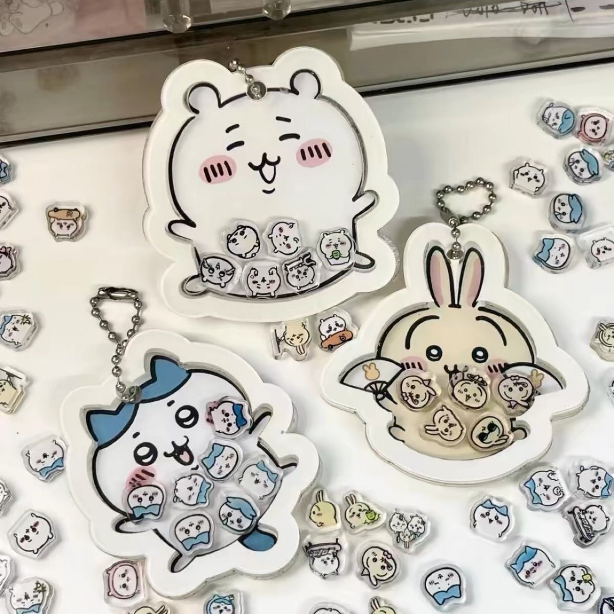 JiiKawa アクリルキーホルダーかわいいバックパックチャ - Cosplay Prop Diy のレビューと価格