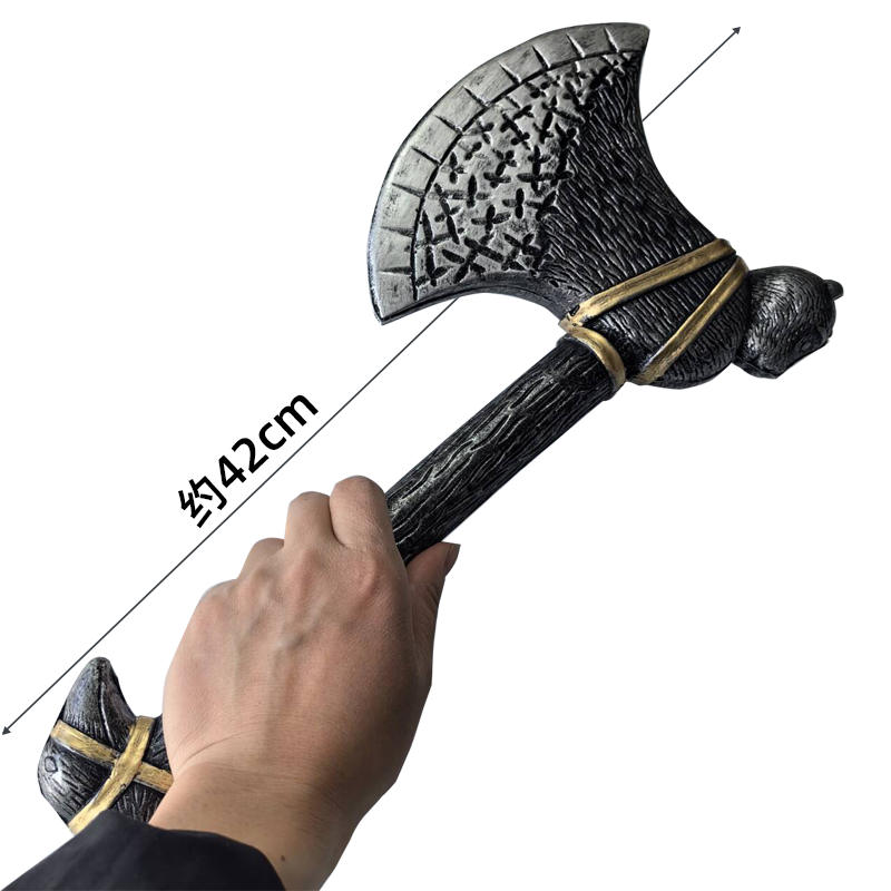 ハロウィン斧小道具犬頭斧武器コスプレパーティーツール犠牲 1 - Cosplay Prop Axe のレビューと価格