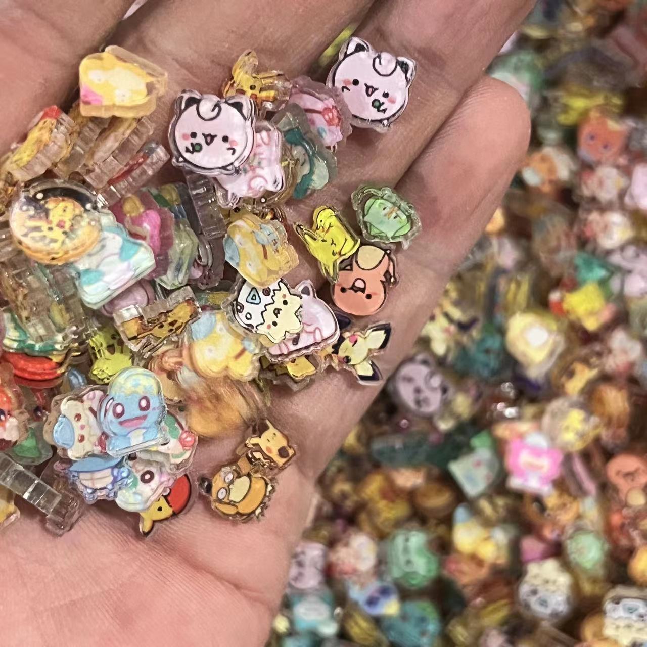 1cm 2cm ポケモン 小さなアクリルピース DIY ハン - Cosplay Material For Prop のレビューと価格