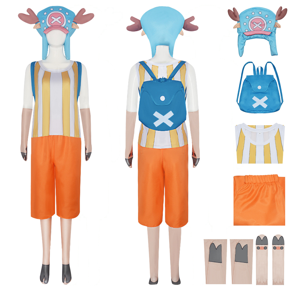 トニー・トニー・チョッパー コスプレ衣装 スーツ ユニセック - Cosplay Prop Bag のレビューと価格