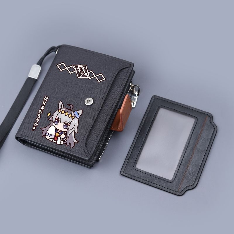 ゲームオグリキャップコスプレ漫画財布学生証ホルダーかわいい和 - Cosplay Prop Bag のレビューと価格
