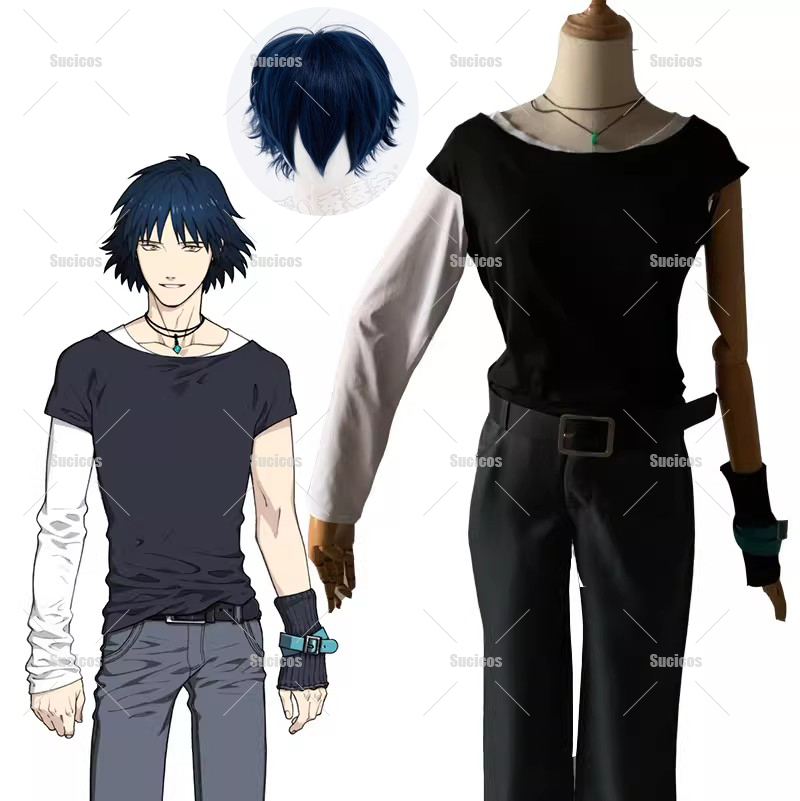 アニメ劇的な殺人レンコスプレ衣装ウィッグ DMMD トップパ - Anaxa Cosplay Prop のレビューと価格