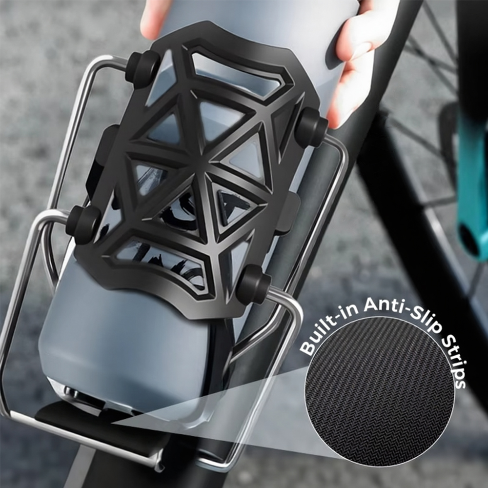 バイク＆自転車用ウォーターボトルホルダー360 °   回転 - Worbla Thermoplastic のレビューと価格