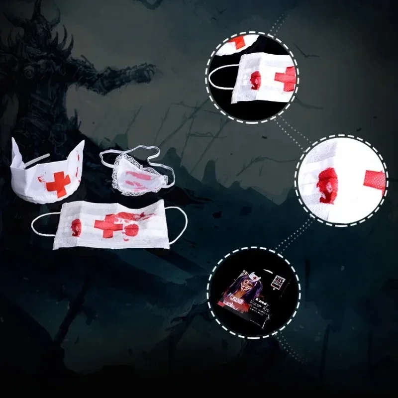 血まみれの看護ハロウィーンの衣装キット、コスプレアクセサリー - Cosplay Prop Kit のレビューと価格