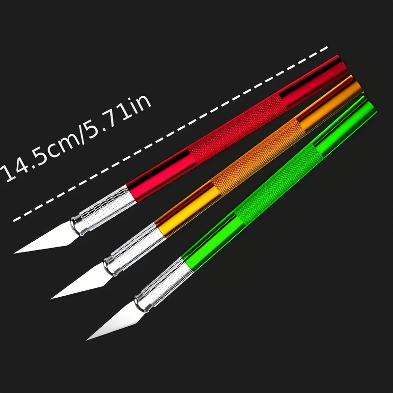 13個入りアルミ合金彫刻刀セット、ペーパークラフト、スタンプ - Craft Knife Set のレビューと価格