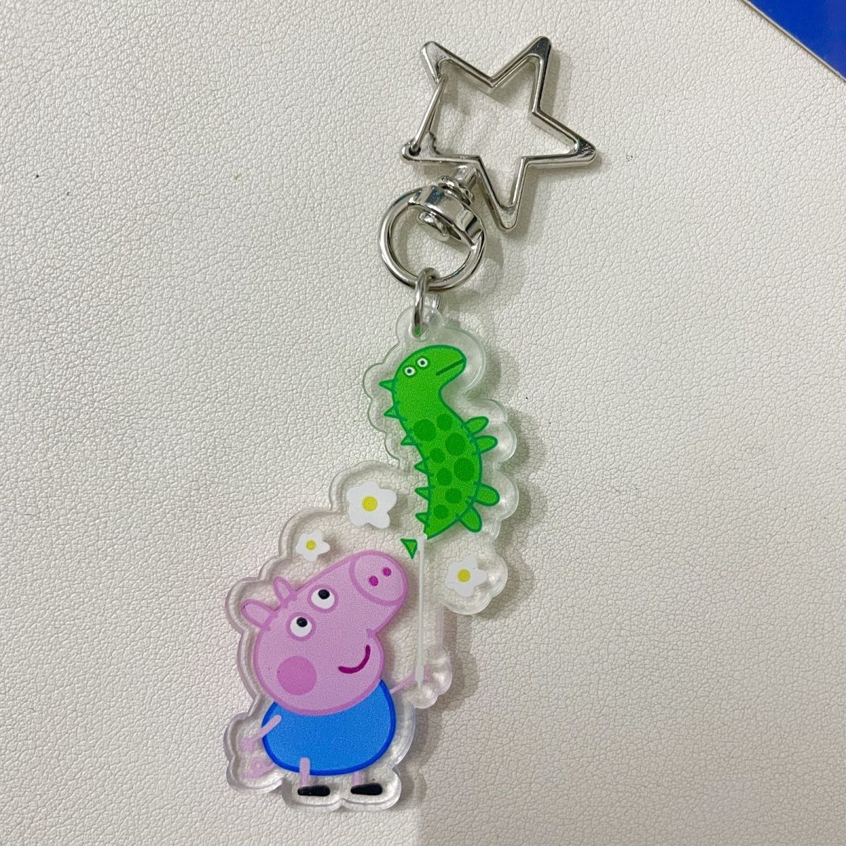 ペッパピッグ ジョージ アクリルフィギュアキーホルダー 鮮や - Cosplay Prop Diy のレビューと価格